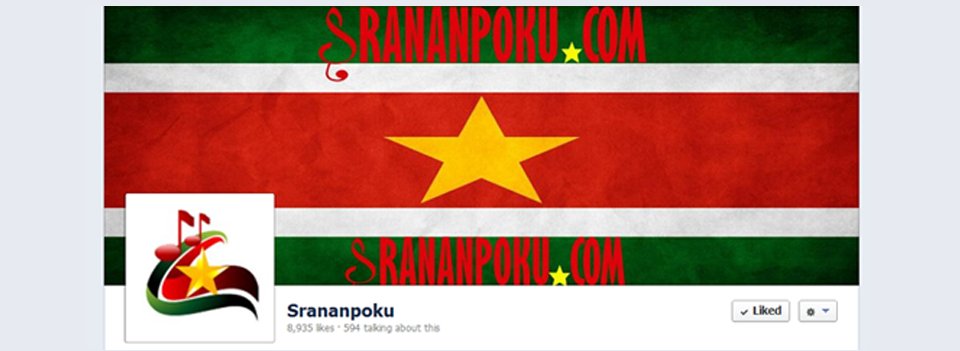 <p>De facebook pagina van Srananpoku.com
